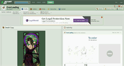 Desktop Screenshot of overloading.deviantart.com