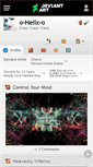 Mobile Screenshot of o-helix-o.deviantart.com