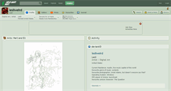 Desktop Screenshot of lesliweird.deviantart.com