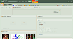 Desktop Screenshot of hi-fire-master.deviantart.com