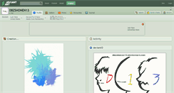 Desktop Screenshot of dbzshonen13.deviantart.com