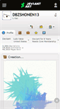 Mobile Screenshot of dbzshonen13.deviantart.com