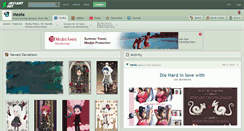 Desktop Screenshot of meota.deviantart.com