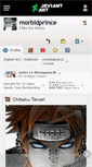 Mobile Screenshot of morbidprince.deviantart.com