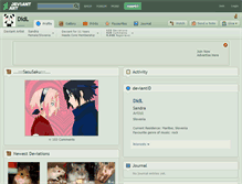 Tablet Screenshot of didl.deviantart.com