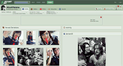 Desktop Screenshot of mizukiharana.deviantart.com