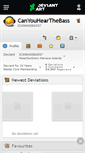 Mobile Screenshot of canyouhearthebass.deviantart.com
