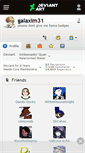 Mobile Screenshot of galaxim31.deviantart.com