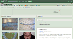 Desktop Screenshot of metalweavers.deviantart.com