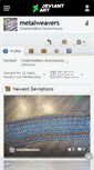 Mobile Screenshot of metalweavers.deviantart.com