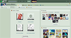 Desktop Screenshot of lovers-library.deviantart.com