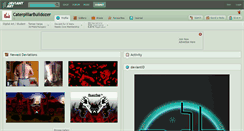 Desktop Screenshot of caterpillarbulldozer.deviantart.com