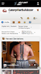 Mobile Screenshot of caterpillarbulldozer.deviantart.com