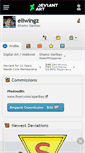 Mobile Screenshot of eliwingz.deviantart.com