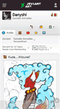 Mobile Screenshot of danyshi.deviantart.com