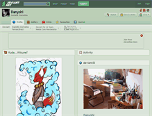 Tablet Screenshot of danyshi.deviantart.com