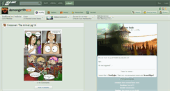 Desktop Screenshot of demongirl99.deviantart.com