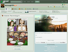 Tablet Screenshot of demongirl99.deviantart.com