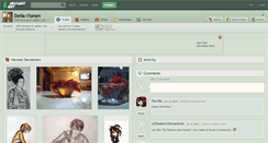Desktop Screenshot of delia-ylonen.deviantart.com