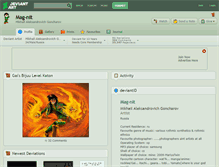 Tablet Screenshot of mag-nit.deviantart.com