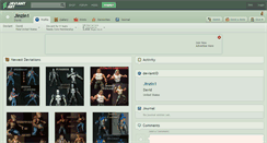 Desktop Screenshot of jinzin1.deviantart.com