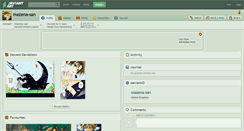 Desktop Screenshot of mazena-san.deviantart.com