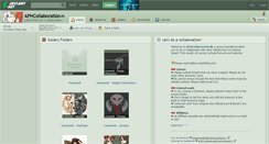 Desktop Screenshot of aphcollaboration.deviantart.com