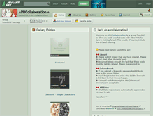 Tablet Screenshot of aphcollaboration.deviantart.com