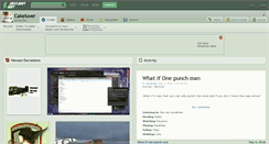 Desktop Screenshot of cakeluver.deviantart.com