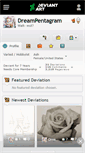 Mobile Screenshot of dreampentagram.deviantart.com