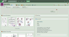 Desktop Screenshot of lisa-comics.deviantart.com