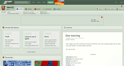 Desktop Screenshot of hero32.deviantart.com
