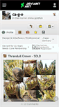 Mobile Screenshot of ca-g-e.deviantart.com