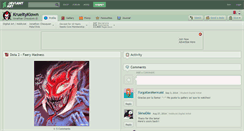 Desktop Screenshot of krueltyklown.deviantart.com