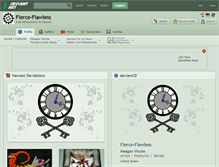 Tablet Screenshot of fierce-flawless.deviantart.com