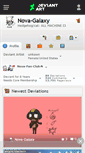 Mobile Screenshot of nova-galaxy.deviantart.com