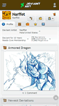 Mobile Screenshot of narffet.deviantart.com