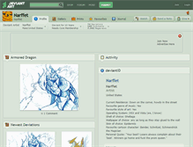 Tablet Screenshot of narffet.deviantart.com