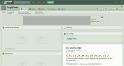 Desktop Screenshot of jungleoasis.deviantart.com