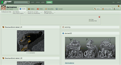 Desktop Screenshot of danmalone.deviantart.com