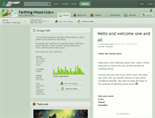 Tablet Screenshot of farthing-wood-club.deviantart.com