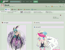 Tablet Screenshot of bizcuit.deviantart.com