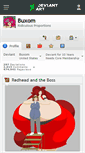 Mobile Screenshot of buxom.deviantart.com