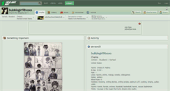 Desktop Screenshot of bubblegirl98xoxo.deviantart.com