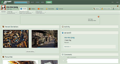 Desktop Screenshot of mo-mo-jung.deviantart.com
