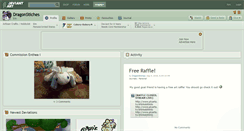 Desktop Screenshot of dragonstiches.deviantart.com