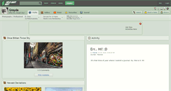 Desktop Screenshot of grayda.deviantart.com