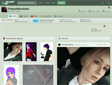 Tablet Screenshot of fmaandnarutofan.deviantart.com