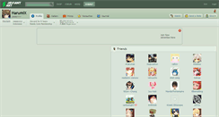 Desktop Screenshot of harumix.deviantart.com