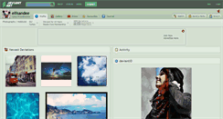 Desktop Screenshot of ellisandee.deviantart.com